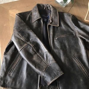 Men’s leather jacket
